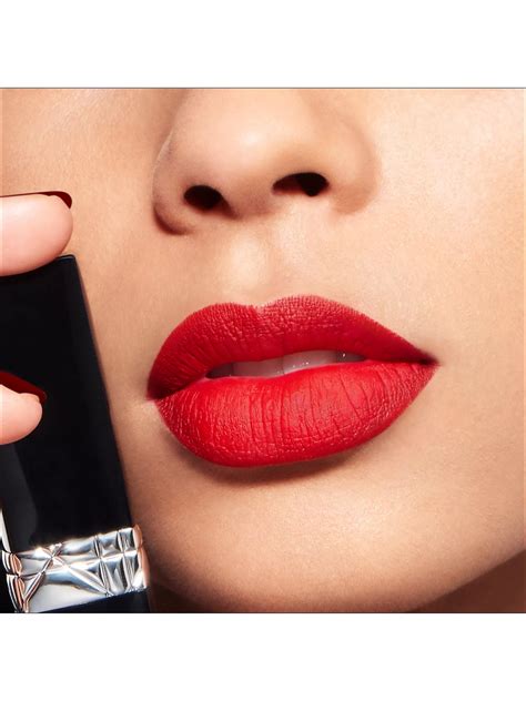 dior rouge 999 matte